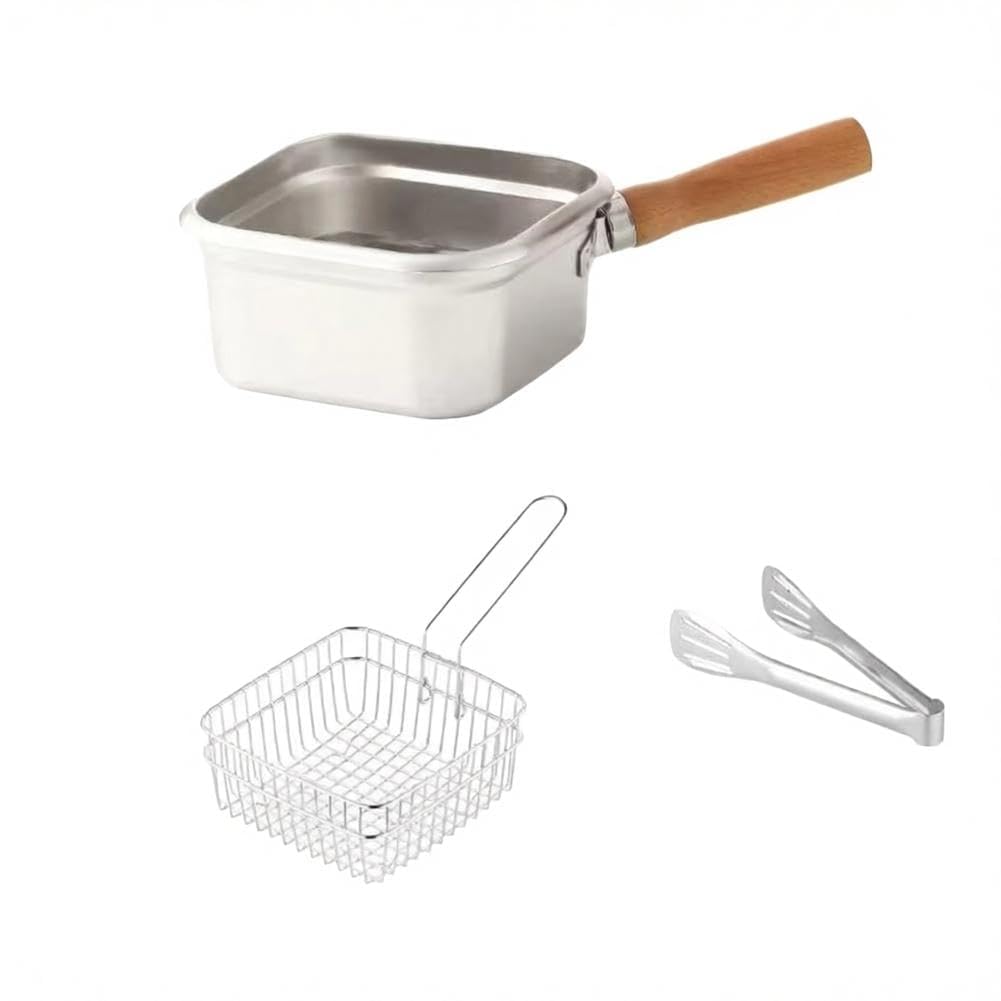 Olla para acero Inoxidable Camping Desmontable 19cm Multiusos(3-piece Set)