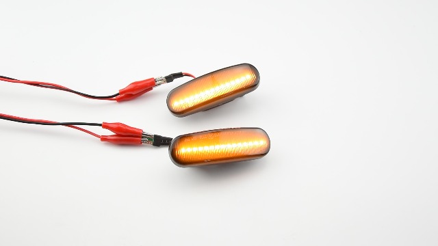 1 Paire Feux De Gabarit Avant Dynamiques LED Séquentiels Compatibles Peugeot Boxer Fiat Ducato Citroën Jumper