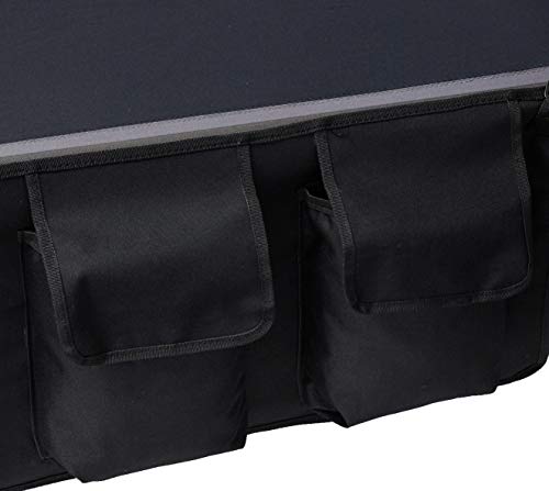 Portal Folding Portable, Guest Carry Bag And Side Storage Organizer, Camping Adults Away Tent Sleeping Cot Bed, Supports 300 Lbs, Black #TOP7