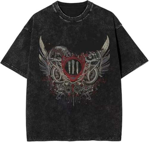 Y2K Tops Men's 90s Vintage Berserk Anime Graphic Shirts Summer Casual Tee Streetwear Harajuku Top Tshirt