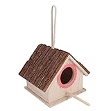 Geeignet für kleine Ziervögel --- Produktgröße 17.5x16x15cm / 6.9x6.3x5.9in. Dieser süße kleine Barsch ist der perfekte Ort für kleine Vögel wie Singvögel, Finken, Sittiche und Spatzen.