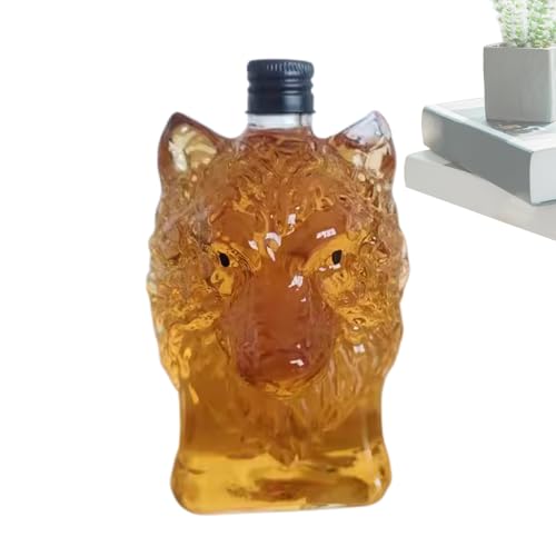 Bottiglia di whisky a tema animale: infondi personalità nel tuo arredamento attraverso questo pezzo accattivante, perfetto come centrotavola che migliora l'ambiente con uno stile senza sforzo