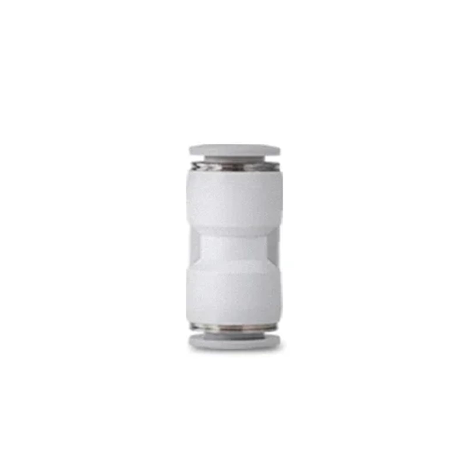 Conector rápido recto de PU blanco 12mm neumático de manguera aire