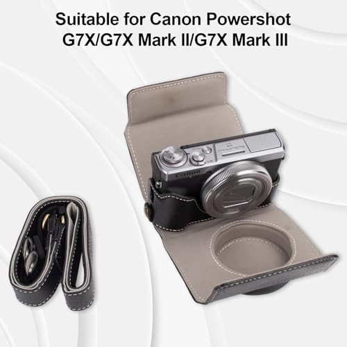 Funda de Piel para Canon PowerShot G7X y G7X II III - Fernando Cortés