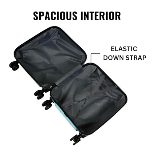Image of Wise Guys Trolley Luggage Bag for Girls Kids Children Trolley Bag Lightweight Waterproof Suitcase Luggage Bag Compact 360 Wheel Cabin 18 Inch (Elephant)
