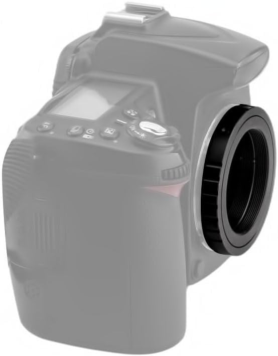 M42 T-Ring for Nikon APS-C DSLR Cameras, Aluminum Adapter