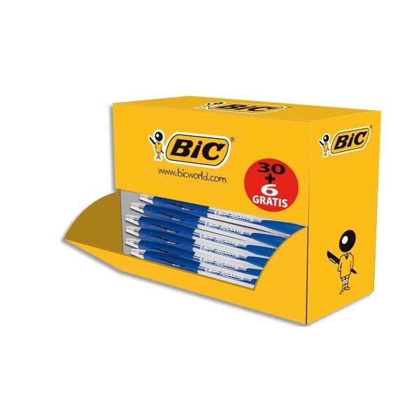 BIC Atlantis Classic Kugelschreiber Blau – 0,4 Mm Strichstärke, 12er Pack, NEU
