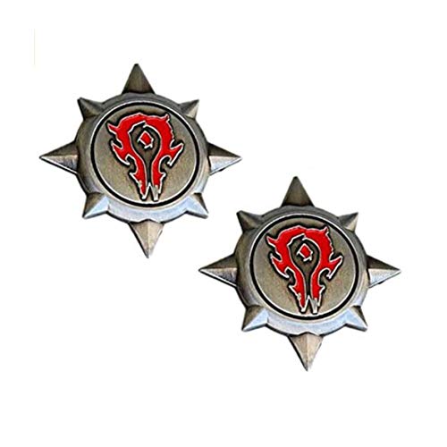 Waterproof Self-Sticking 3D Metal Car Decals Silver Motorcycle Decals Cartoon Warcraft Premium Metal Automotive Decals, Light, No Shrinkage, No Rust Metal Car Decorative Warcraft Stickers 2 Pack