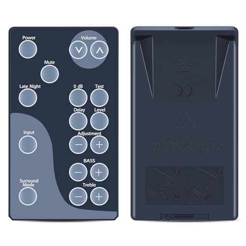 GOUYESHO Mando a distancia de repuesto para JBL ESC333 ESC-XCITE ESCXCITE AV HI-FI