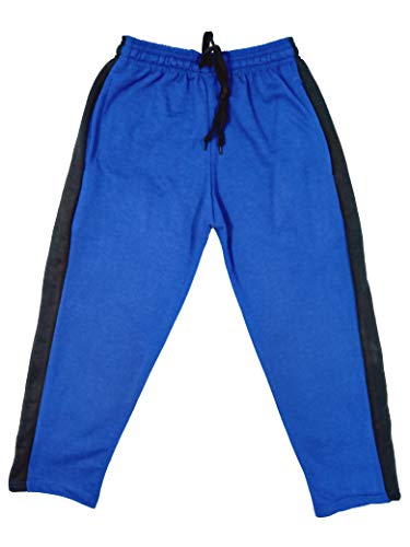 Image of IndiWeaves Girls and Boys-Unisex Fleece and Polyester Track Pants for Winters (Drak Grey,Marron,Blue,Grey,Nevy Blue,10-11 Years) Pack of 5
