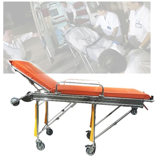 �A���~�����S�� �~�}�ԗp�܂肽���݃X�g���b�`���[ �ً}�~���ЊQ�p �S�˃X�P�b�h ��É��p �ړ������X�L���[ �����ȒP �I�����W 190*55*92CM