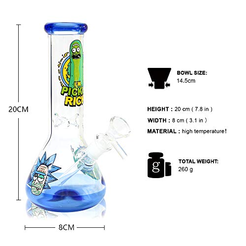 Horns Bee Glass Decorative Bottle (Cartoon)