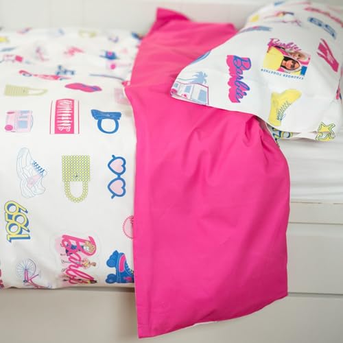 Housse de couette Barbie 100% coton de qualité Burrito Blanco - 5