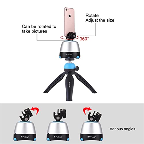 Cabezal panoramico electronico SCRUBY de rotacion automatica 360 con mando para smartphone 3