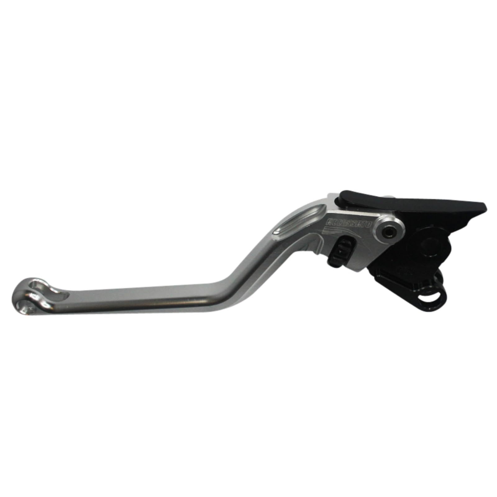 Levier gauche Accossato gris Moto-Guzzi Custom Aigle Noir 2007 2008 2009 2010