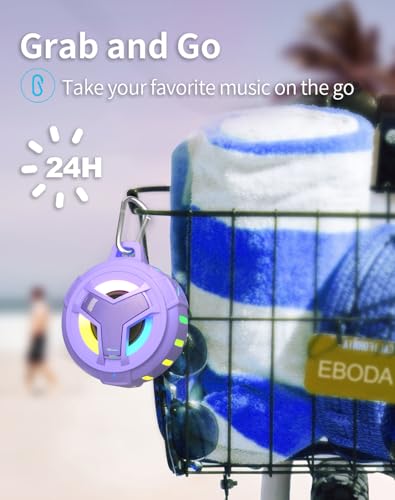 Image of EBODA Waterproof Speaker Shower Bluetooth Portable Gift for Teenage Girls