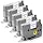 Compatible Brother P-Touch TZe-231 Label Maker Tape 12mm Laminated TZe Tape | 0.47" Laminated Black on White, Replacement for PT-D220 PT-D210 PT-H110 PT-D410 PT-D400 PT-D610, 26.2ft Length
