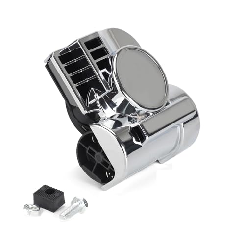 Haut-Parleur Marin Puissant 12V 150DB Air de Bateau et Moto Chrome