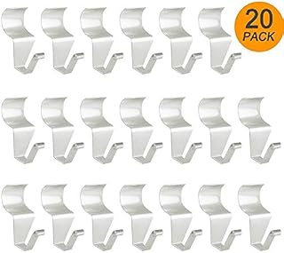 (20 Pack) Vinyl Siding Hooks No-Hole Needed Heavy Duty Siding Hanging Clips Hanger