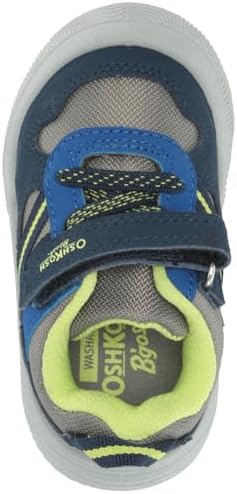 OshKosh Kids Radio-B Sneaker, Navy/Grey, 6 US Unisex Toddler | Image 4