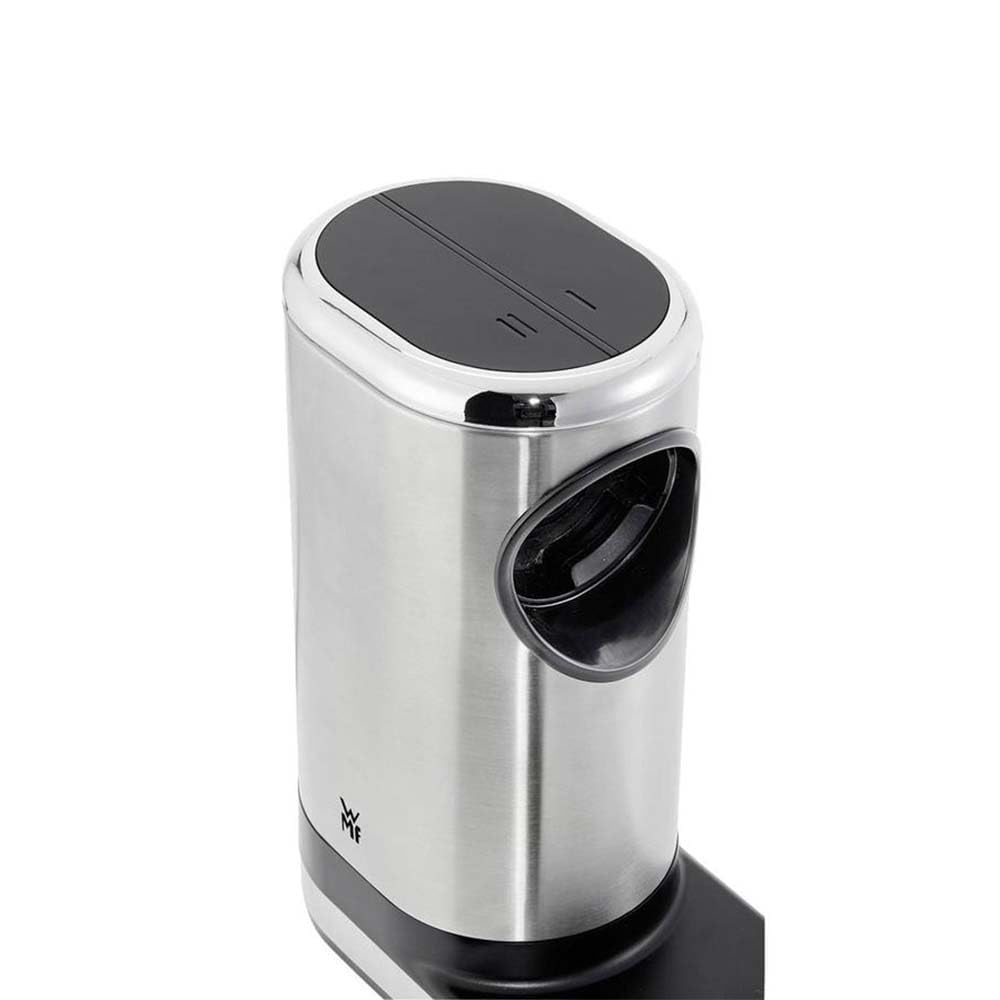 WMF Découpe légumes, 0.3 L, 65 W, Inox 18/10 Cromargan, 2 lames inox, Bol Tritan sans BPA, KITCHENminis 0416400011