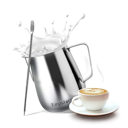 Espresso Machine 20 Bar, 2 in 1 Espresso Maker with Milk Frother Steam Wand - Espresso Accessories Stainless Steel Milk Frothing Pitcher 12OZ(350ml) with Decorating Pen