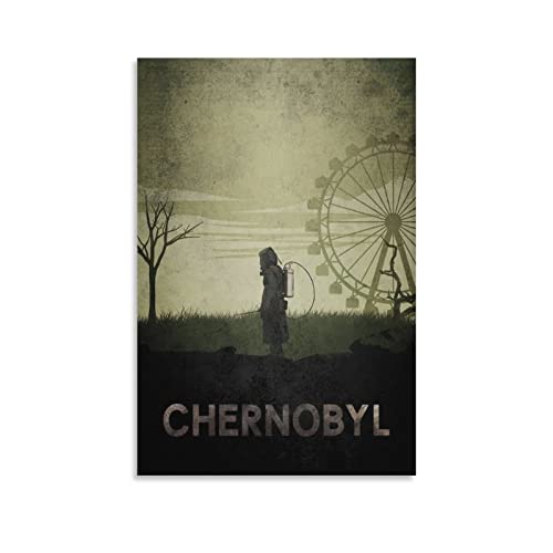GOUEH Chernobyl Movie Poster Canvas Poster Wall Art for Bedroom Livingroom Decoration Birthday Gift Unframe:16x24inch(40x60cm)