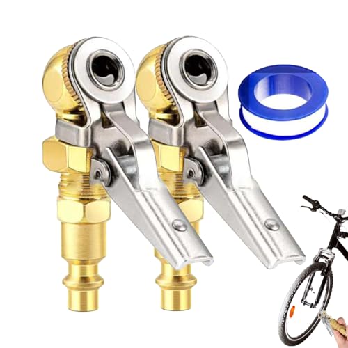 Buse de gonflage de pneu avec clips fermés de haute précision mécanique - 7