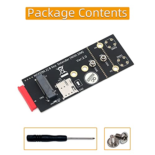 Adaptateur M.2 Key B avec emplacement carte SIM pour module 4G 5G HLT - 7