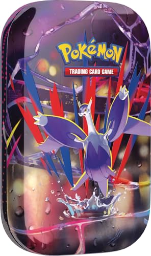 Pokémon : Mini-boîte Méga-Héroïsme – Méga-Latias (Un Autocollant, Une Carte Artistique et Deux boosters) du JCC Pokémon