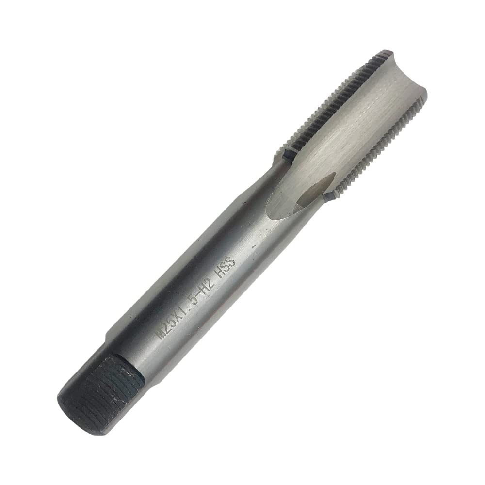 Zestaw gwintowników i narzynek M25 x 1,5, prawoskrętny, gwintownik i narzynka okrągła M25 x 1,5 mm, narzędzie do gwintowania M25 x 1,5, frez do gwintów