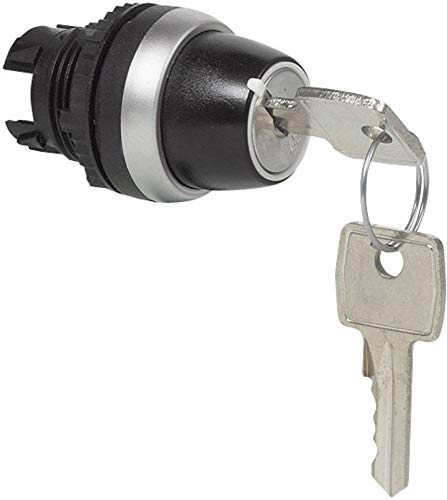Commutateur à clé BACO 223950 rotatif 45 degrés pour pupitre de commande