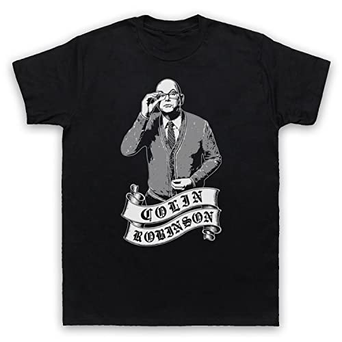 What Do Shadows Colin Robinson Tribute T-Shirt des Hommes, Noir, XL