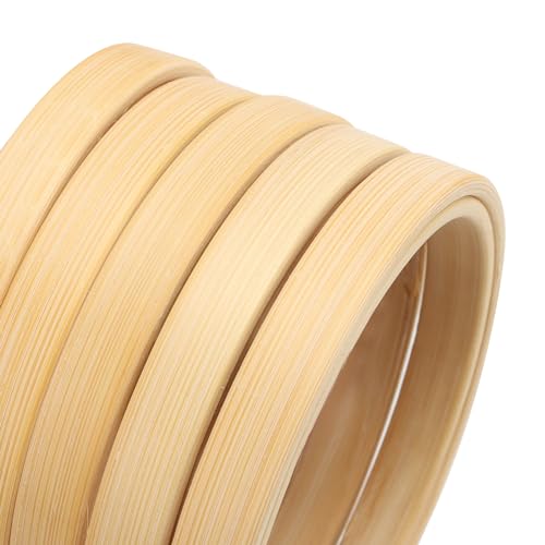 Image of SENJEOK 20Pcs 3 Inch Bamboo Embroidery Hoop, Bamboo Circle Cross Stitch Hoop Ring for Craft Sewing, DIY Project, Decoration
