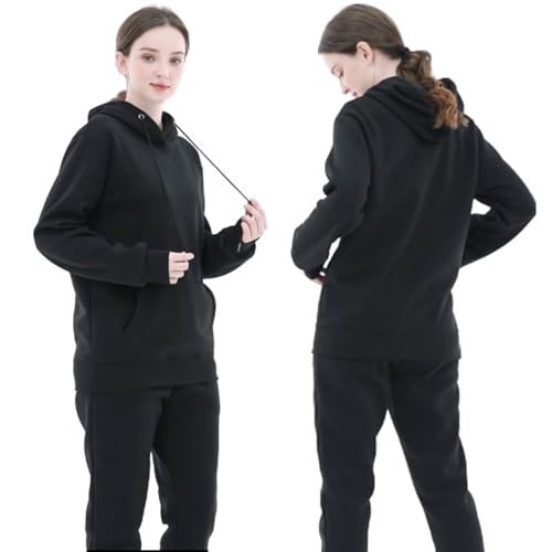 CHAIRAY Women's Hoodie Tracksuit Sweatsuits for Mens Set 2 Piece Hooded Sweatshirts and Sweatpant Sets Jogger Sweatsuit by CHAIRAY - Image 2
