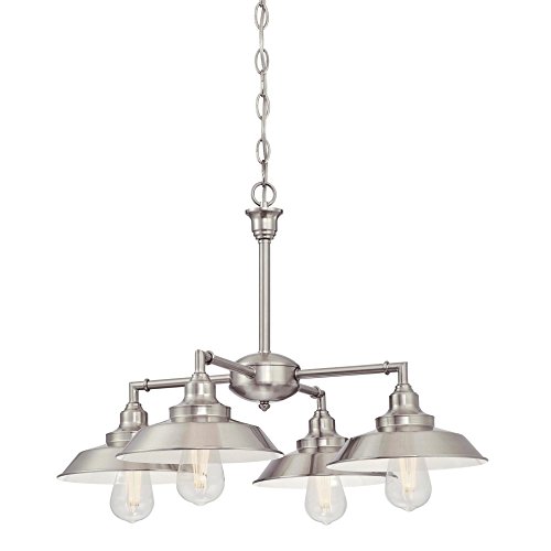 ๐ฅ Westinghouse Lighting 6354500 Four-Light Indoor Iron Hill Chandelier, 4, Brushed Nickel ๐ฅ Westinghouse Lighting 6354500 Four-Light Indoor Iron Hill Chandelier, 4, Brushed Nickel