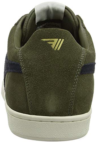 Image of Gola Equipe Suede - Sneakers for Men - Contrasting Wingflash - Heel Return - Durable Cupsole - Low Silhouette