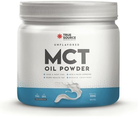 Kit 2X: MCT Oil Powder Sem Sabor True Source 300g