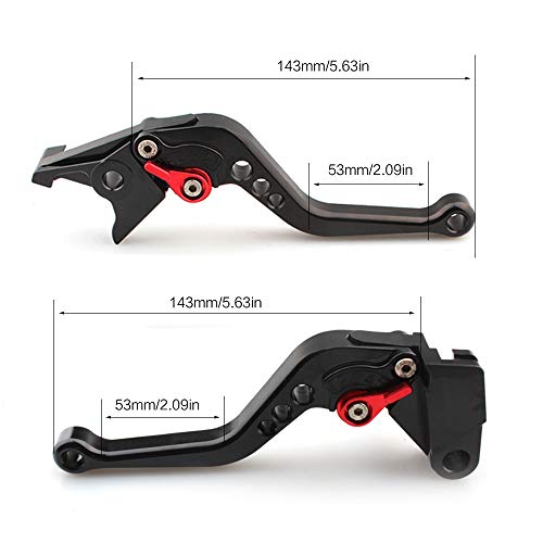 Color Tree moto corto regolabile leve del freno