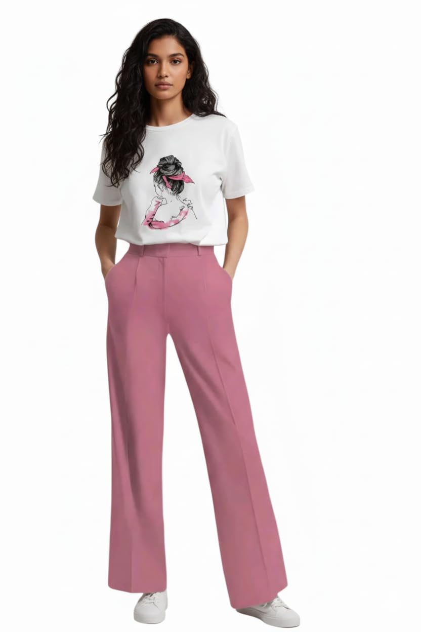 Co-ord Set for Women | Casual Wear Two Piece Co-ord Set | Western Dress | Stylish Crop Top and Pants Set for Women |-image-10