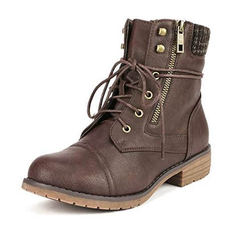 Bottes à Lacets DREAM PAIRS Cover
