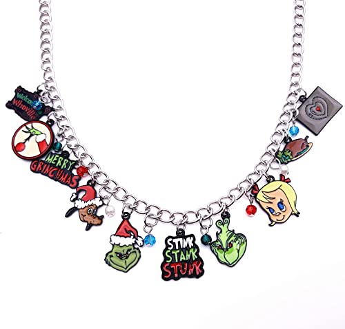 DreamWater Classic Christmas Charm Necklace