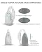 WATERFLY Brusttasche Schultertasche Umhängetasche Herren Klein Männerhandtasche Sling Bag Damen Tasche Messenger Crossbody Bag Crossbag für Outdoor-Sportarten Reise Radfahren Wandern