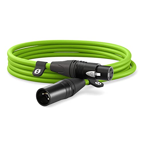 Røde Xlr-3 Premium Xlr Cable (3M, Green) #TOP3