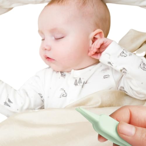 Baby Nail Kit Baby Nail Care Set Pasgeboren Nail Clipper Manicure Gereedschap met Case Groen 4 STKS, Baby Nail Clippers - Afbeelding 3