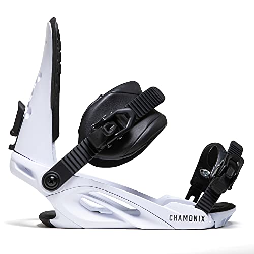 Chamonix Motivon Snowboard Bindings Mens Sz L (9-12) White