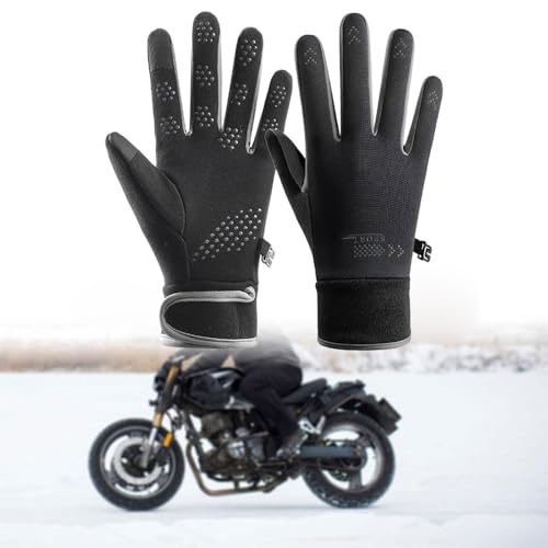 Guantes de esquí RoaQinFo: manos cálidas y secas con ajuste cortavientos 5