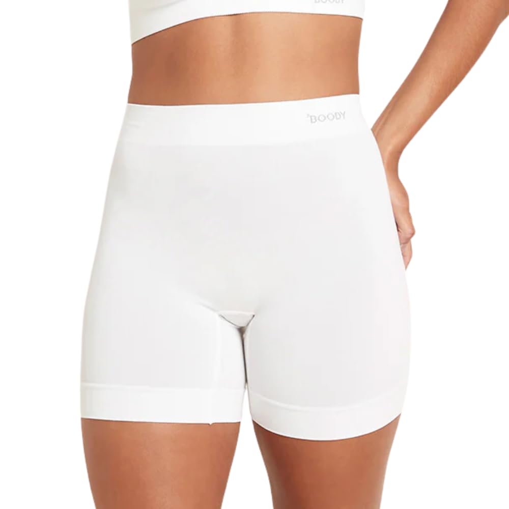 Boody Seamfree Undershorts 6" - White/L