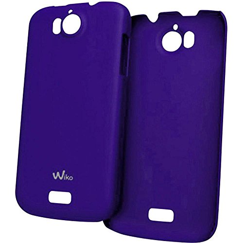 Wiko Coque en plastique pour Wiko Cink Peax et Wiko Cink Peax 2 Bleu