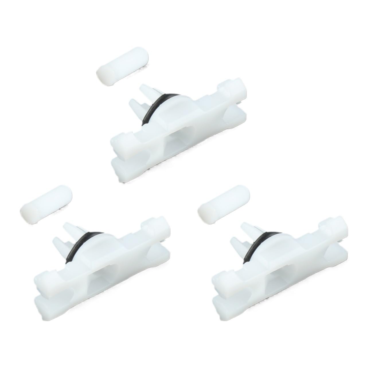 GLBMLMTHZP 30 Pcs Top Roof Rain Gutter Moulding Trims Fastener Clips Fit For BMW E46 1998-2014 51138204858 51134501967 Car Accessories Interior